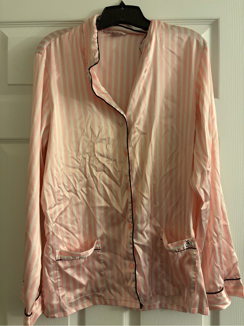 VS Striped Women's Pajama Top